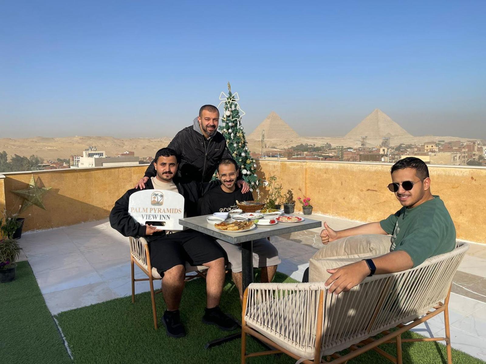 Palm Pyramids View Hotel Kafrat al Jabal Екстер'єр фото