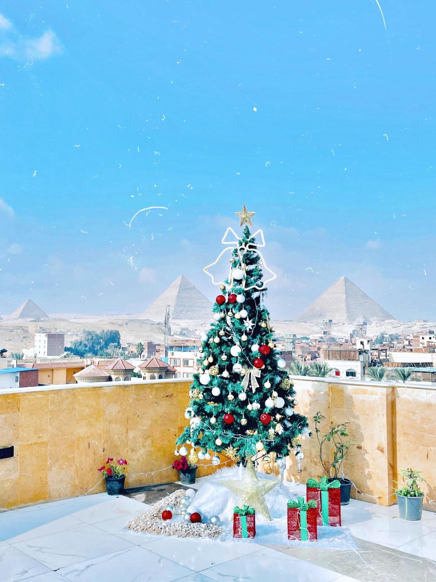 Palm Pyramids View Hotel Kafrat al Jabal Екстер'єр фото