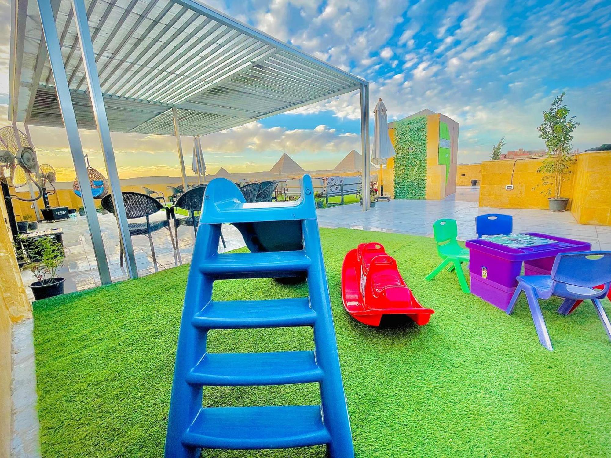 Palm Pyramids View Hotel Kafrat al Jabal Екстер'єр фото